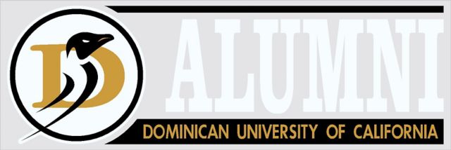 Dominican University of California Alumni Penguins Cling Decal