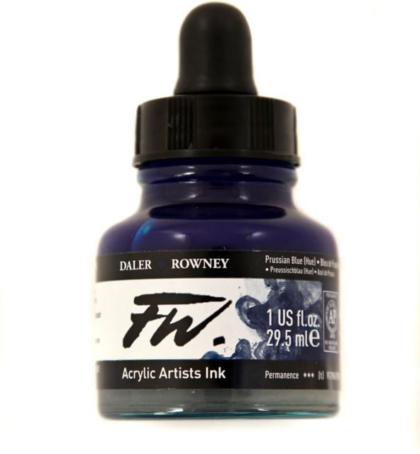 FW ACRYLIC INK 1OZ PRUSSN BLU HUE