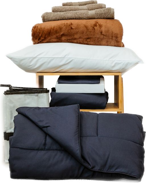 ESSNTL BEDDING BUNDLE-NAVY