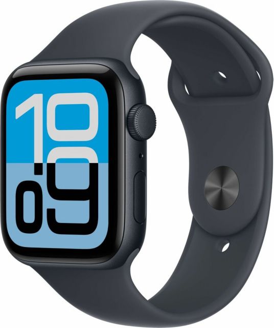 Apple Watch SE 3 GPS + Cellular 40mm Midnight Aluminum Case with Midnight Sport Band - S/M